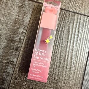 5/$20 Build a Bundle- Creme Shop Glossy 12 hr Lip Stain- New Flame, Cherub +